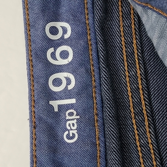 GAP 1969 Women's  Curvy Profile Dark Wash Blue Jeans Stretch Size 28/6 a/c - Picture 8 of 15